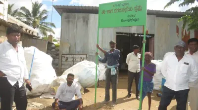 ಚಿತ್ರದುರ್ಗ ನಗರಸಭೆ ಜಾಗದಲ್ಲಿ ಗುಜರಿ ಅಂಗಡಿ   ಸದಸ್ಯರ ನಡುವೆ ಮಾತಿನ ಜಟಾಪಟಿ