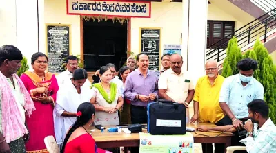 ಮಧುಮೇಹ ಮುಕ್ತ ಗ್ರಾಮ ನಿರ್ಮಿಸಿ   ಟಿಹೆಚ್‍ಒ ಡಾ ಬಿ ವಿ ಗಿರೀಶ್