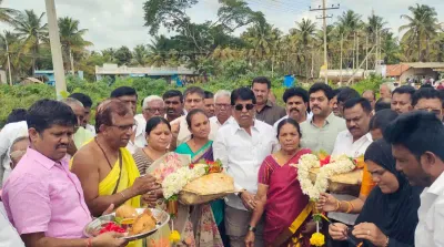 ಸರ್ಕಾರಕ್ಕೆ ಸೆಡ್ಡು ಹೊಡೆದು ಎಕ್ಸ್‌ಪ್ರೆಸ್ ಲಿಂಕ್ ಕೆನಾಲ್ ಕಾಮಗಾರಿ ನಿಲ್ಲಿಸಿದ್ದೇವೆ   ಶಾಸಕ ಎಂ ಟಿ ಕೃಷ್ಣಪ್ಪ