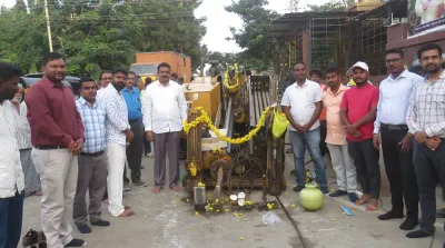 ಮನೆ ಮನೆಗೆ ಗ್ಯಾಸ್ ಪೈಪ್‍ಲೈನ್ ಕಾಮಗಾರಿಗೆ ನಗರಸಭೆ ಸದಸ್ಯ ಹೆಚ್ ಶ್ರೀನಿವಾಸ್ ಚಾಲನೆ