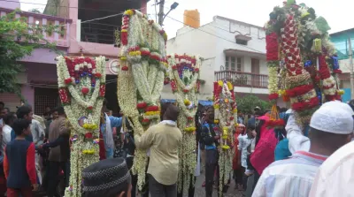 ಚಿತ್ರದುರ್ಗದಲ್ಲಿ ಸಂಭ್ರಮದ ಮೊಹರಂ   ಪ್ರಮುಖ ಬೀದಿಗಳಲ್ಲಿ ಮೆರವಣಿಗೆ