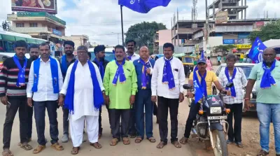 ಒಳ ಮೀಸಲಾತಿಗಾಗಿ ನಡೆಯುತ್ತಿರುವ ತಮಟೆ ಚಳುವಳಿಗೆ ಗುಬ್ಬಿಯಿಂದ ಬೈಕ್ ರ‍್ಯಾಲಿ